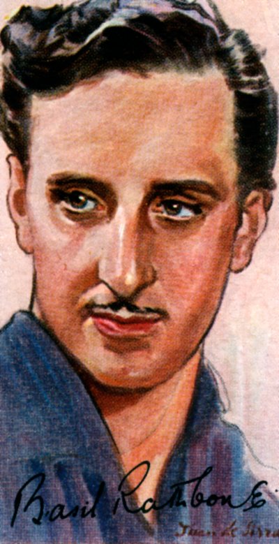 Basil Rathbone, English Actor by Unbekannt