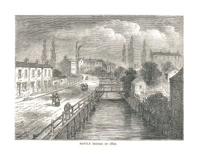 Battle Bridge, 1810 by Unbekannt