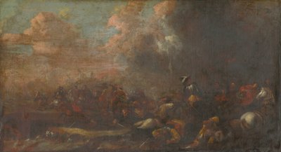 Battle Scene by Unbekannt