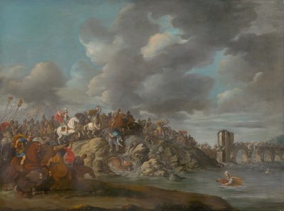 Battle Scene I by Unbekannt