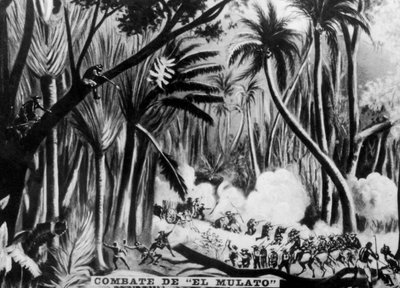 Battle During Cuban War of Independence, 1895 by Unbekannt