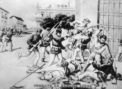 Battle of Cardenas by Unbekannt