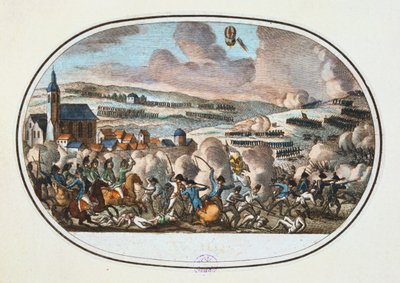 Battle of Fleurus, 26 June 1794 by Unbekannt