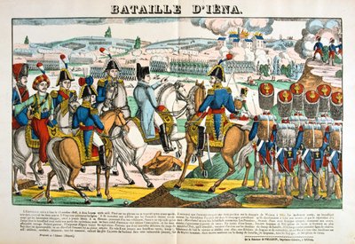 Battle of Jena, 14 October, 1806 by Unbekannt