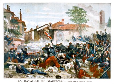 Battle of Magenta by Unbekannt