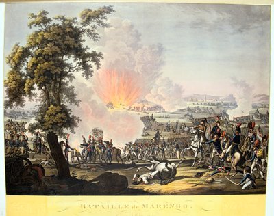 Battle of Marengo, 14 June, 1800 by Unbekannt