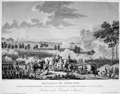 Battle of Marengo, 14 June by Unbekannt