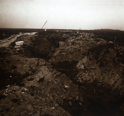 Battlefield, Craonne, northern France, c1914-c1918 by Unbekannt