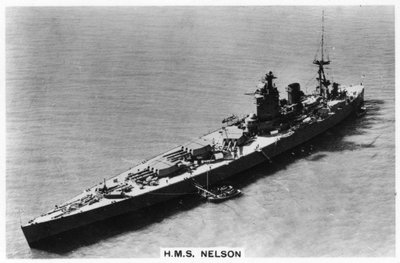 Battleship HMS Nelson by Unbekannt