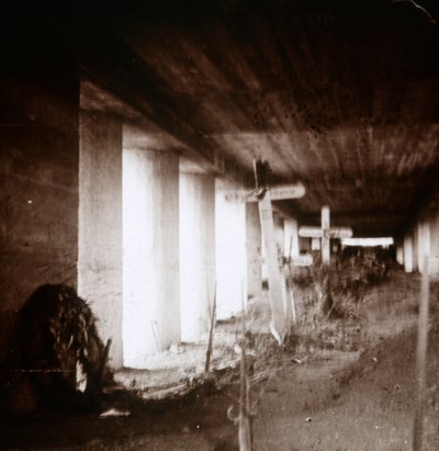 Bayonet Trench, Verdun, Northern France by Unbekannt