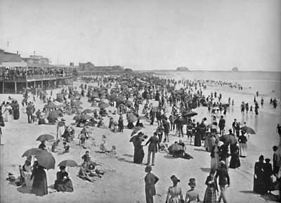 Beach at Atlantic City, New Jersey by Unbekannt