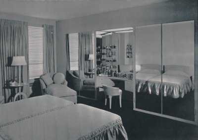 Bedroom designed by James F. Eppenstein, Chicago by Unbekannt