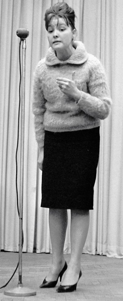 Bella Akhmadulina, Russian poet by Unbekannt