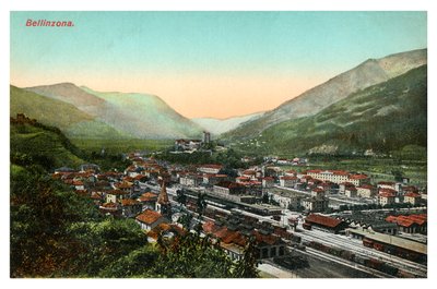 Bellinzona, Switzerland, early 20th century by Unbekannt