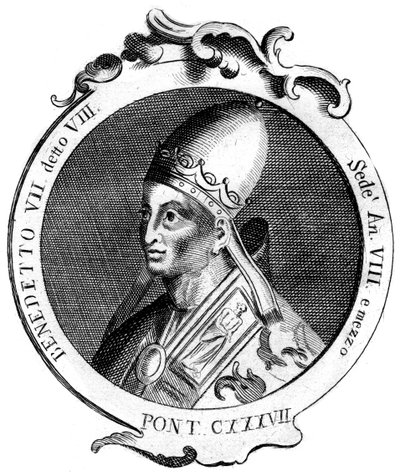 Benedict VII, Pope of the Catholic Church by Unbekannt