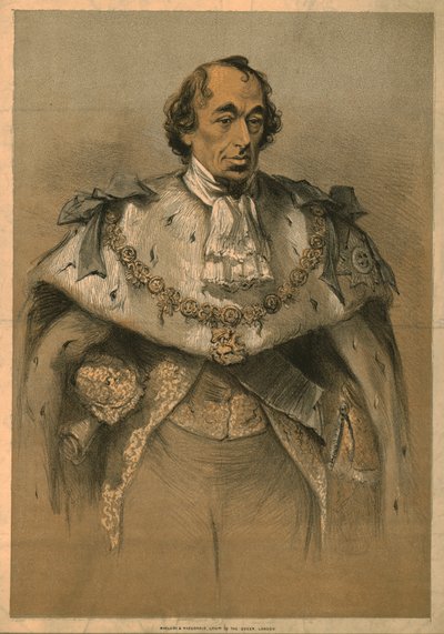 Benjamin Disraeli by Unbekannt