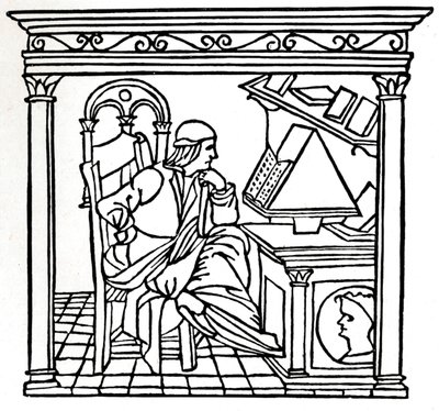 Bernardo Bellincioni, Italian Poet by Unbekannt