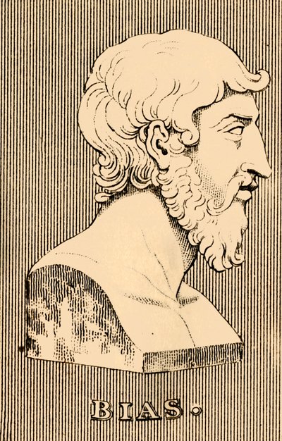 Bias, died 530 BC, 1830 by Unbekannt