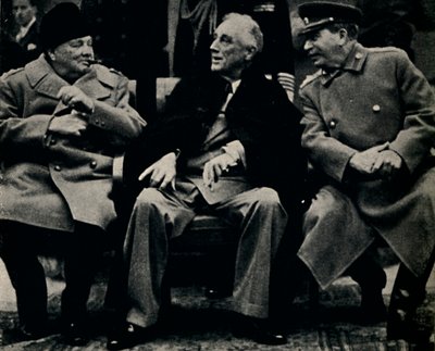 Big Three Conference in the Crimea by Unbekannt