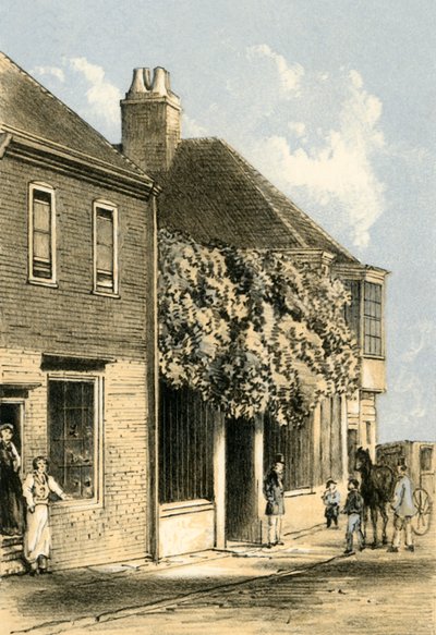 Birth Place of Dr. Watts, c1861 by Unbekannt