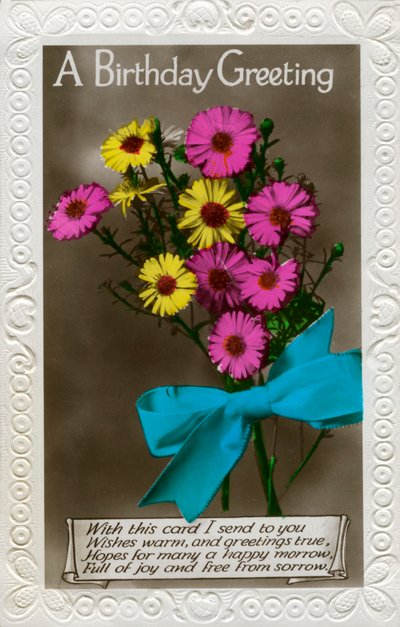 Birthday Card by Unbekannt