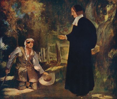 Bishop Ken and a Beggar by Unbekannt
