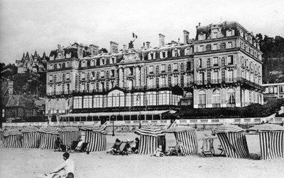Black Rock Hotel, Trouville, France by Unbekannt