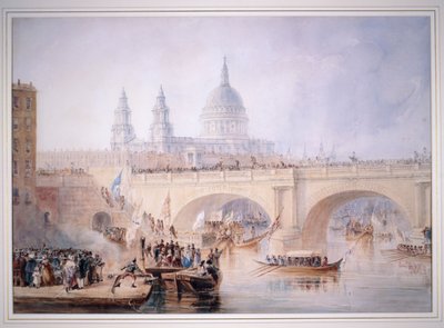 Blackfriars Bridge, London by Unbekannt