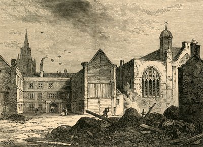 Blackwell Hall in 1812 by Unbekannt
