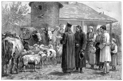 Blessing Domestic Animals, Bulgaria by Unbekannt
