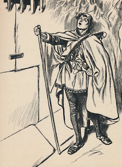 Blondel Sings Beneath Richard