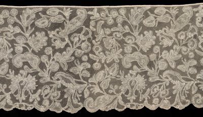 Bobbin Lace Flounce by Unbekannt