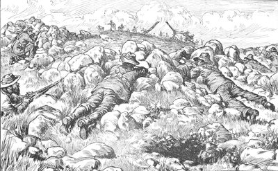 Boer Sharpshooters Near Ladysmith by Unbekannt
