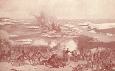 Bombardment of Sebastopol, 1854 by Unbekannt