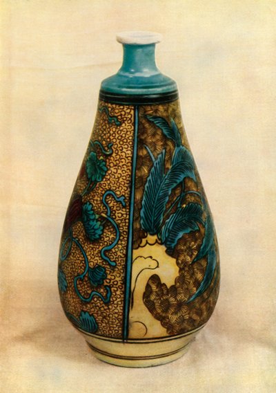 Bottle - Japanese Kutani, late 17th century by Unbekannt