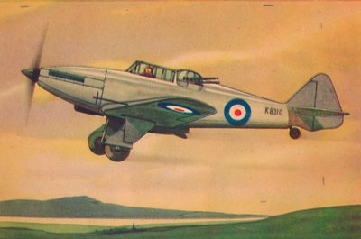 Boulton Paul Defiant Fighter Monoplane by Unbekannt