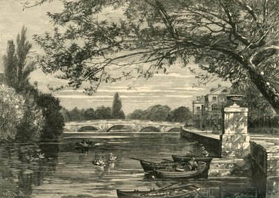 Bridge Over the Ouse, Bedford by Unbekannt