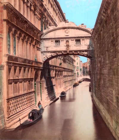 Bridge of Sighs, Venice by Unbekannt