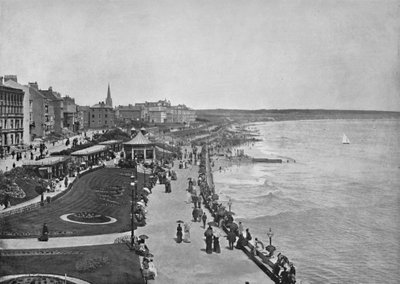Bridlington - Looking Down the Princes Parade, 1895 by Unbekannt