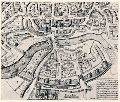 Bristol in 1670, 1903 by Unbekannt