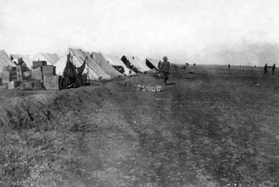 British 15 RWR camp, near Baghdad by Unbekannt