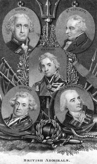 British Admirals by Unbekannt