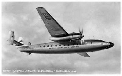 British European Airways Elizabethan Class Aeroplane by Unbekannt