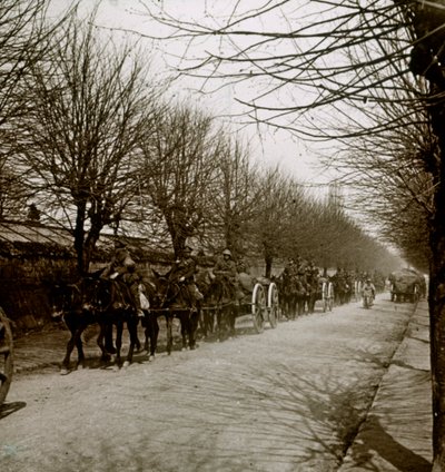 British Army, Blérancourt, Northern France by Unbekannt