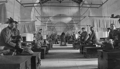 British Army Barracks, Agra, India by Unbekannt
