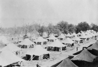 British Army Encampment, Howshera, 1917 by Unbekannt