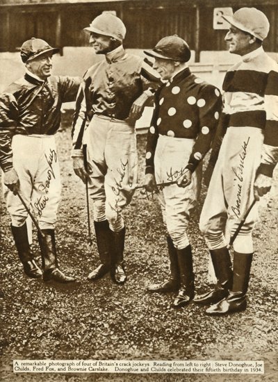 British Jockeys, 1934, 1935 by Unbekannt