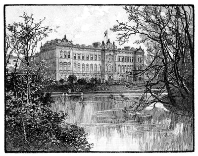 Buckingham Palace from St James