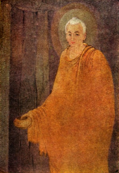 Buddha as Mendicant, 1920 by Unbekannt