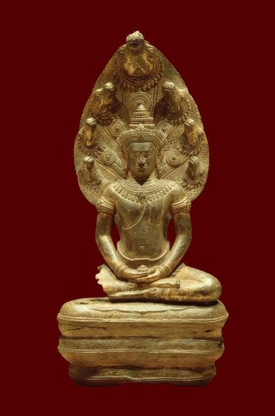 Buddha Protected by Naga by Unbekannt